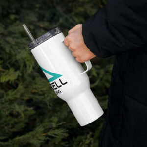 TEAM EXCELL Travel mug with a handle